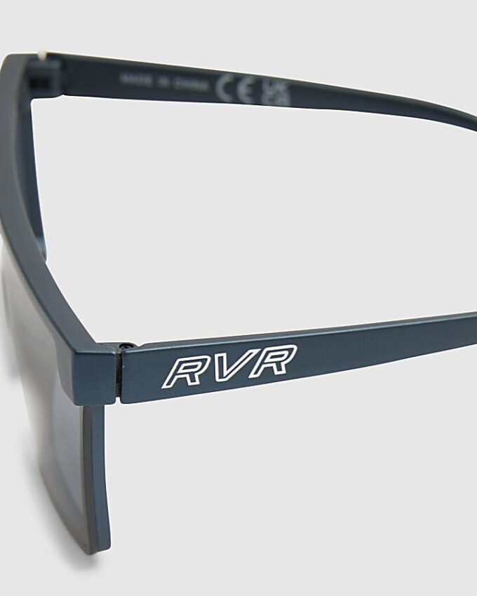 Boys Black Matte Visor Sunglasses