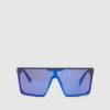 Boys Blue Matte Visor Sunglasses