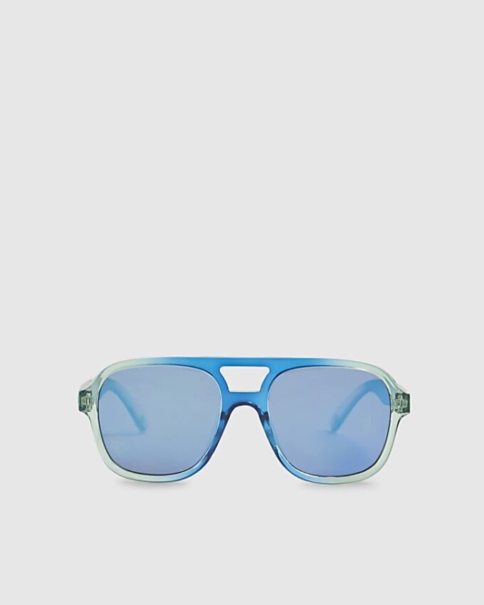 Boys Blue Ombre Aviator Sunglasses