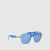 Boys Blue Ombre Aviator Sunglasses