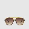 Boys Brown Aviator Sunglasses
