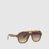 Boys Brown Aviator Sunglasses