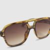 Boys Brown Aviator Sunglasses