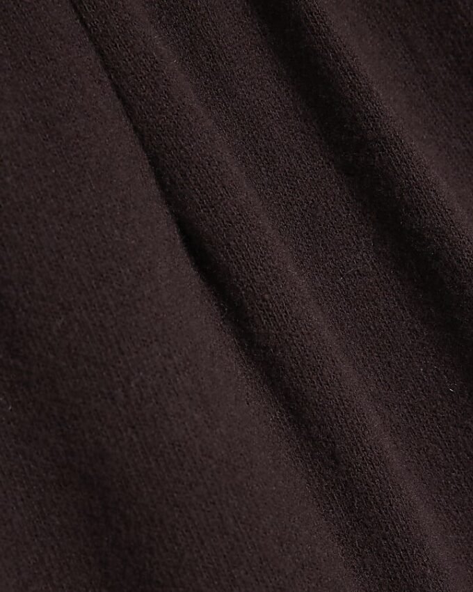 Brown Cosy Wide Leg Trousers
