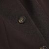 Brown Longline Tailored Waistcoat