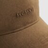 Brown MCMXII Faux Suede Cap
