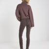 Brown Mid Rise Skinny Jeans