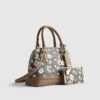 Brown Monogram Daisy Tote Bag Bundle