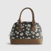 Brown Monogram Daisy Tote Bag Bundle