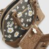 Brown Monogram Daisy Tote Bag Bundle