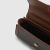 Brown Monogram Padlock Front Tote Bag
