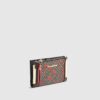 Brown Monogram Strawberry Print Mini Purse