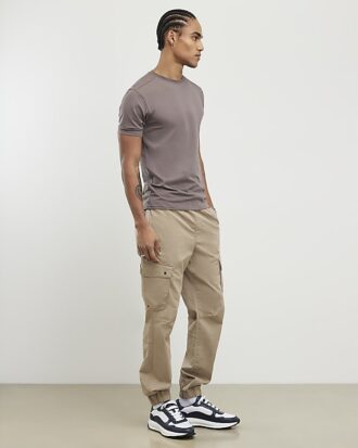 Brown Muscle Fit T-Shirt