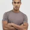 Brown Muscle Fit T-Shirt