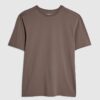 Brown Muscle Fit T-Shirt