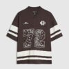 Brown Oversized Fit Bandana 72 Sports T-Shirt