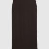 Brown Premium Maxi Skirt