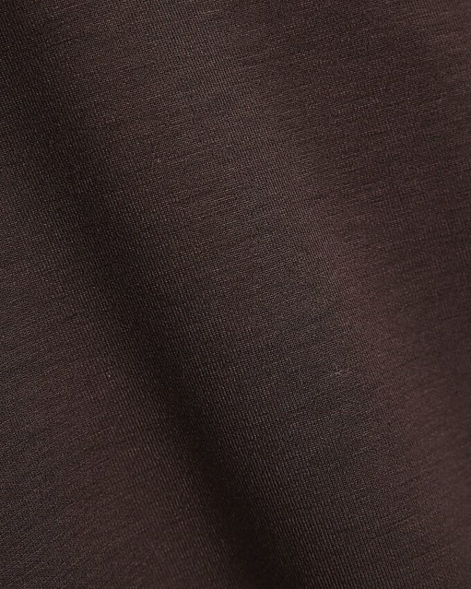 Brown Premium Short Sleeve Raglan Top