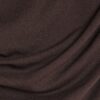 Brown Short Sleeve Off Shoulder Drape Top