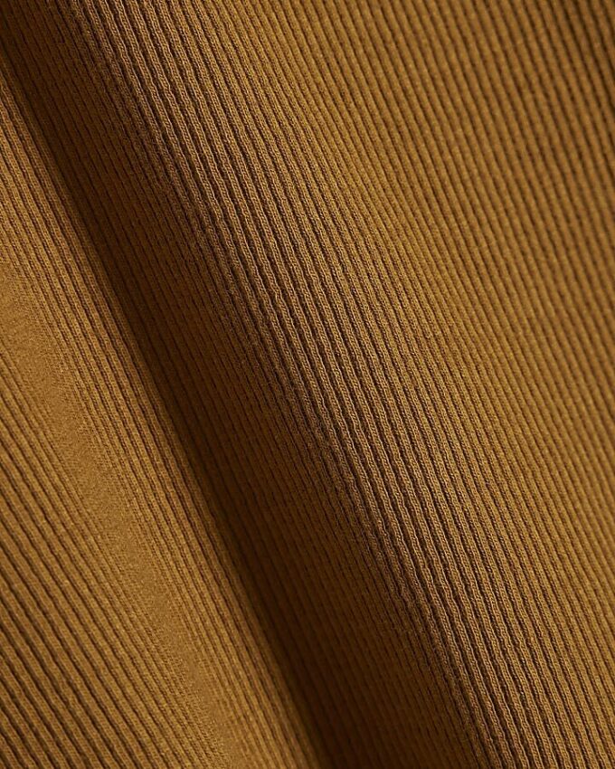 Brown Sleeveless Ribbed Tank Top
