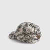 Cream Floral Crochet Cap