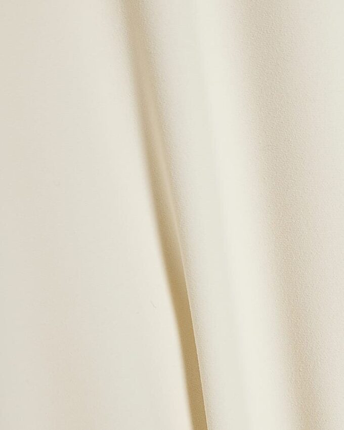 Cream Long Sleeve Batwing Top