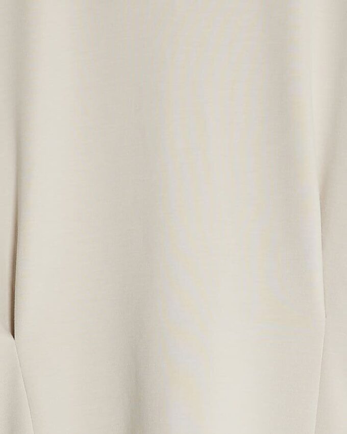 Cream Premium Long Sleeve Batwing Sweatshirt