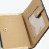 Cream RR Monogram Embossed Mini Purse