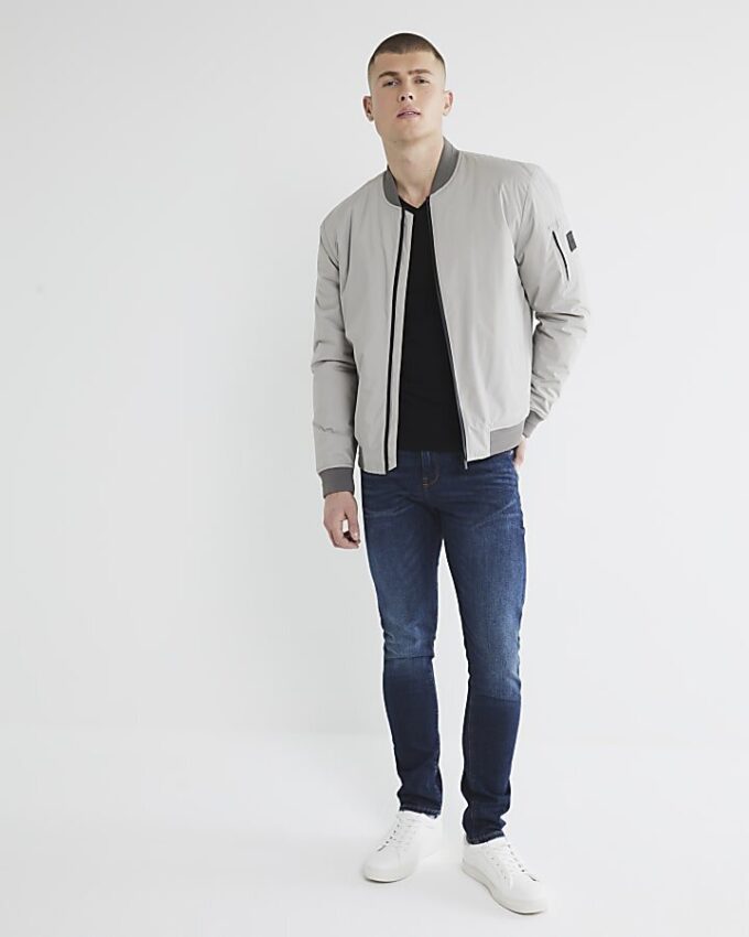 Dark Blue Skinny Fit Jeans