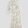 Girls White Bow Monochrome Pyjamas Set