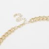 Gold Cross Chain Necklace