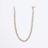 Gold Rhodium Watch Chain