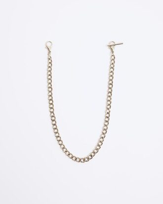 Gold Rhodium Watch Chain