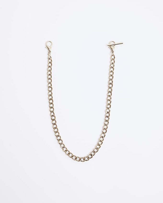 Gold Rhodium Watch Chain
