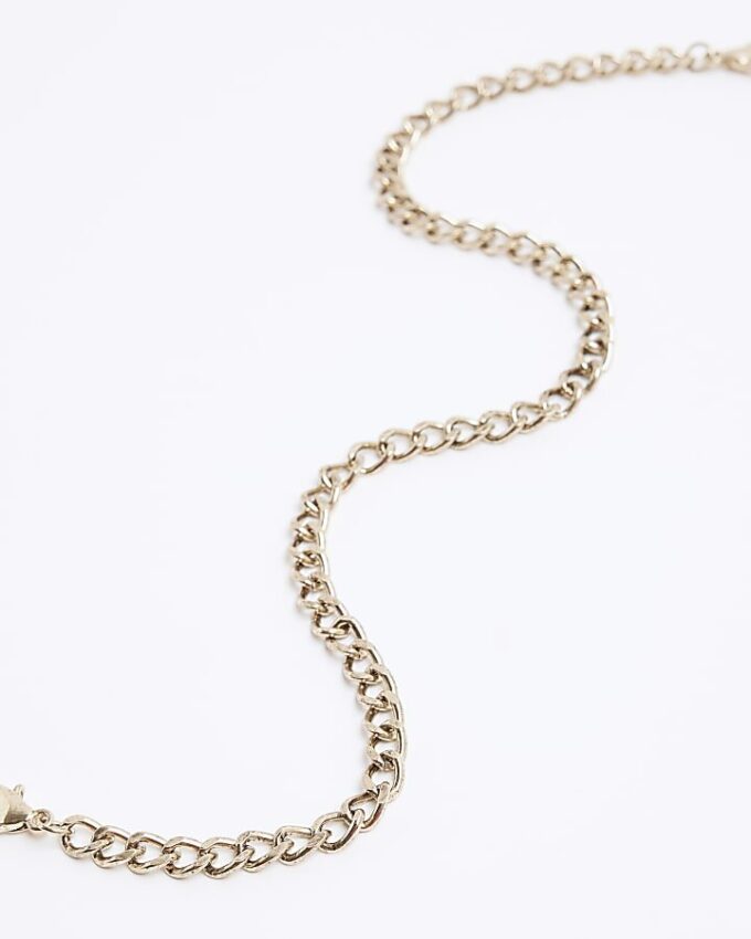 Gold Rhodium Watch Chain
