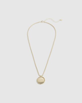 Gold Spinner Necklace