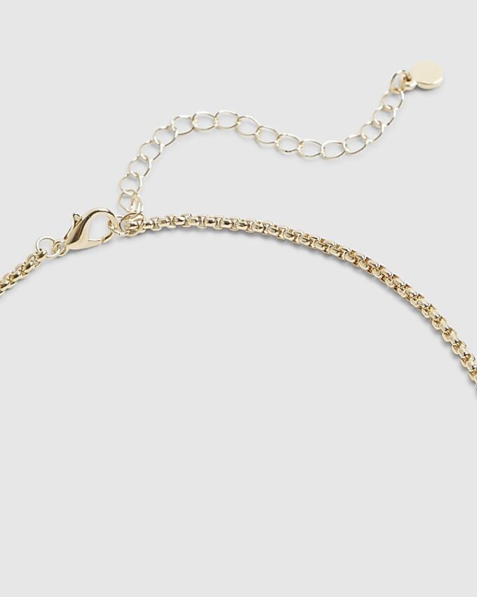 Gold Spinner Necklace