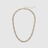 Gold Steel Chain Necklace