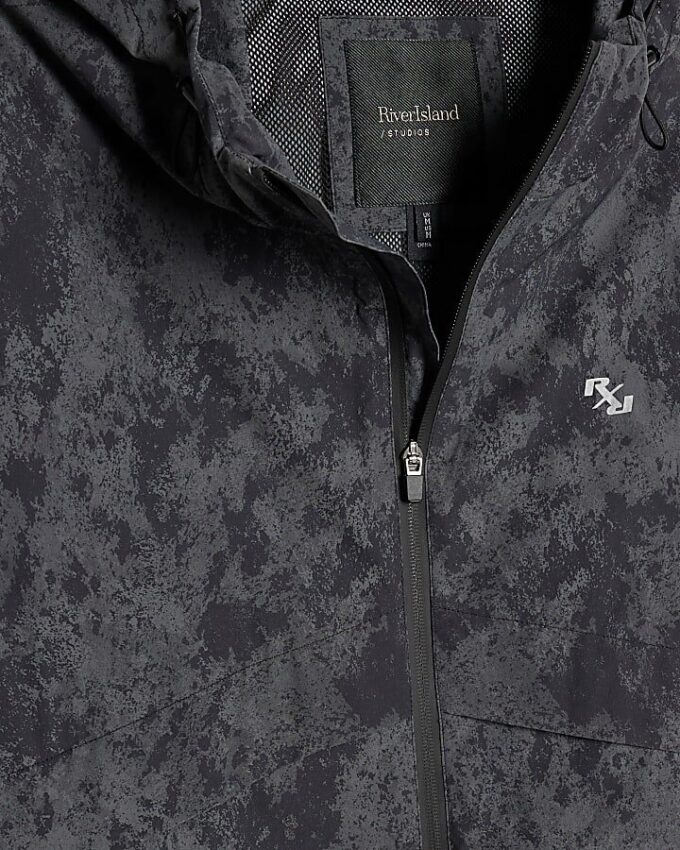 Green Camouflage Athleisure RXR Hooded Jacket