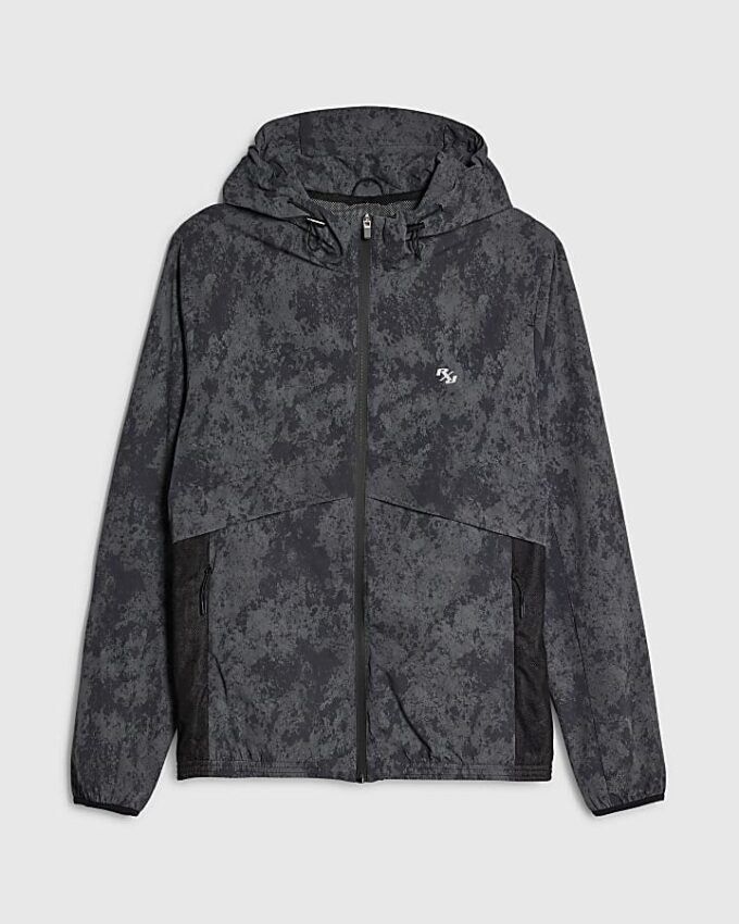 Green Camouflage Athleisure RXR Hooded Jacket