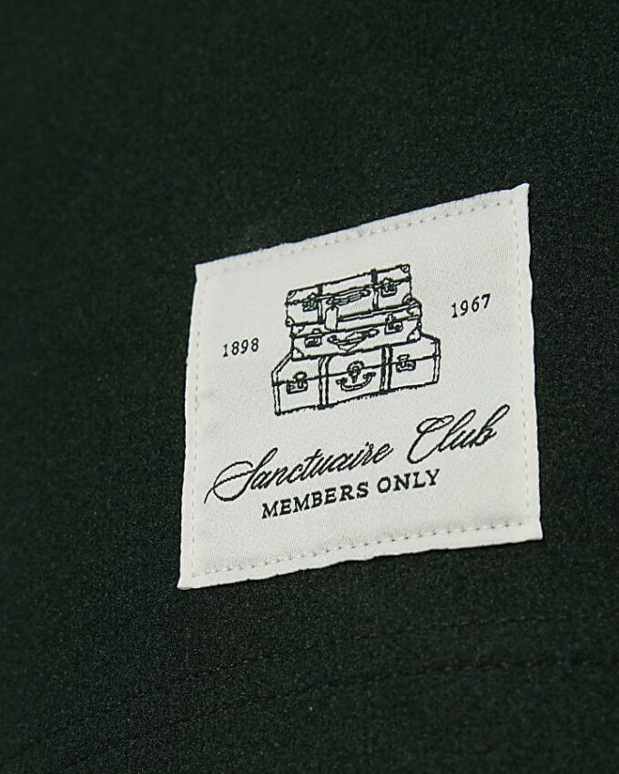 Green Oversized Fit Sanctuaire Polo Shirt