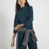 Green Premium High Neck Top