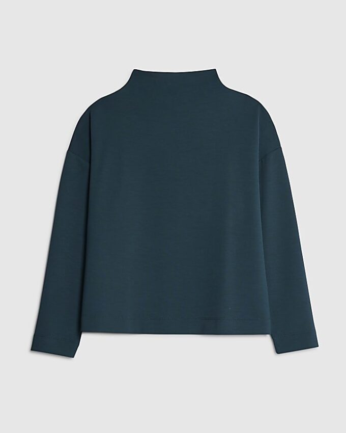 Green Premium High Neck Top
