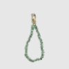 Green Stone Beaded Phone Chain