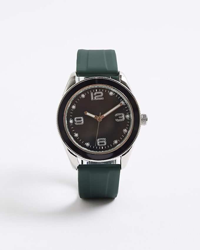 Green Strap Watch