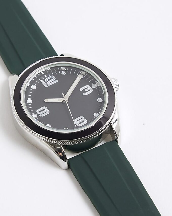 Green Strap Watch