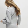 Grey Cosy Long Sleeve Whipstitch Top