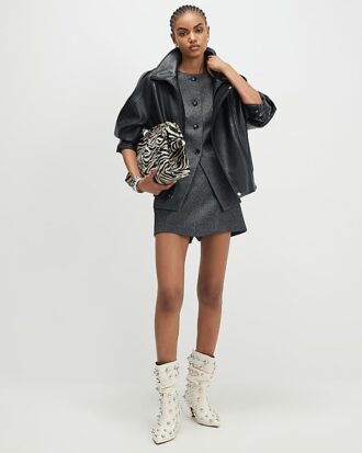 Grey Longline Tailored Waistcoat
