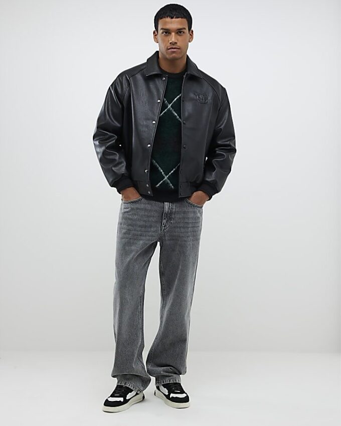 Grey Loose Fit Jeans