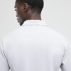 Grey Muscle Fit Les Amis Stripe Polo Shirt